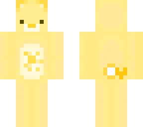 yellow care bear - edited