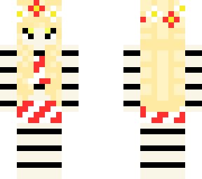 bee candy cane skin