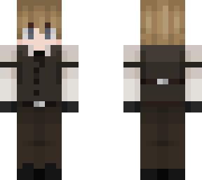 blond boy in suit