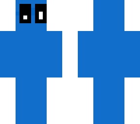 blue man