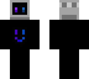 blue/purple tv head skin