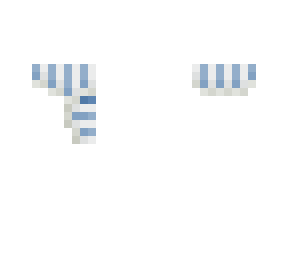blue scarf