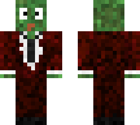 fancy frog in a red suit