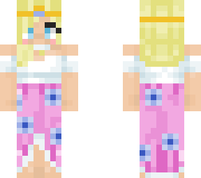 flower princess with crown