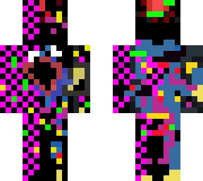 huggy wuggy in the vent texture glitch