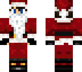 jman in a santa costume