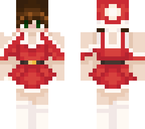 male skin with christmas dress (first skin made)