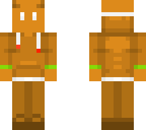 me as a gingerbread man