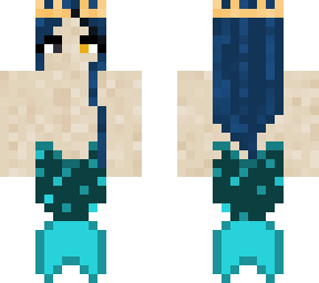 mermaid based off of jade leech from twst