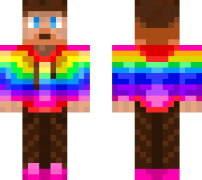 rainbow hoodie