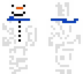 snowy man