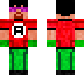 the red