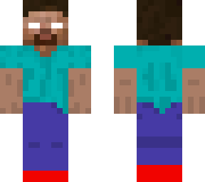 blood feet herobrine (he has blood for feet)
