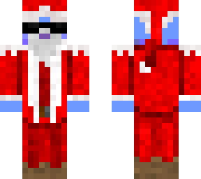 blue santa