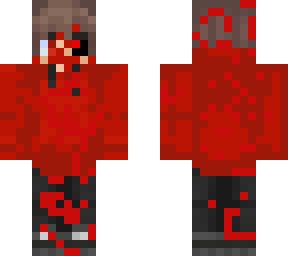 evil red hoodie boy