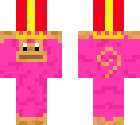 monkey holding a gift