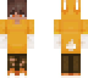 orange bunny