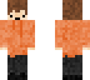 orange sweatshirt boy