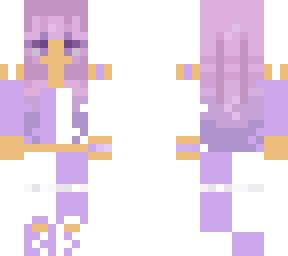 purple and white