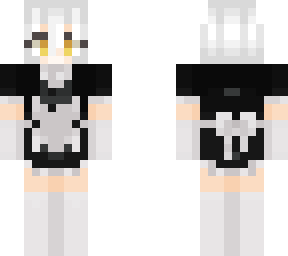 black hanekawa maid