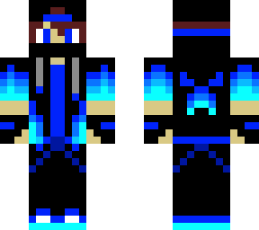 blue flame hoody boy