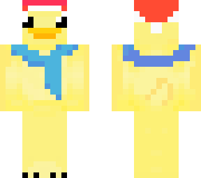 cute winter duck