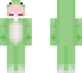 pink guy with frog onesie