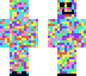 rainbow skin