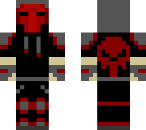 redskullassassin boy mask on