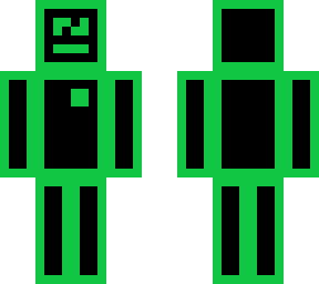 simple green and black