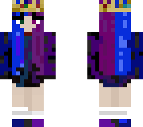 blue and purple