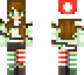 christmas light sweater//collab