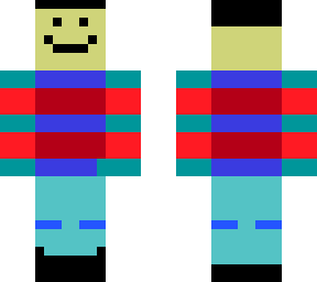 dude but grown up with happy face in his pants