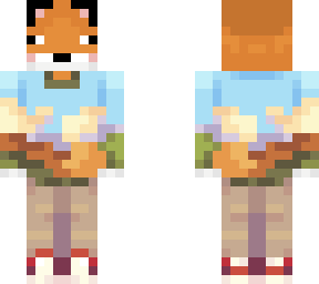 fox in sweater