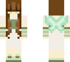 green alt fairy girl