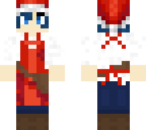 Juliy Christmas worker | Minecraft Skin