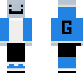 the official skin but better and blue