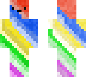 colorful man on phase