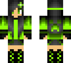 creeper wolf girl