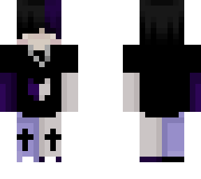 edit of purple anime boy