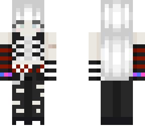 emo with white hair