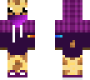 giraffe purple
