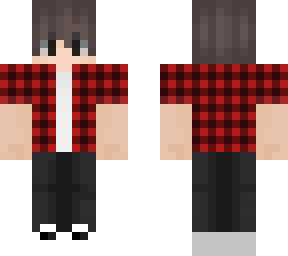 kontruuji red+black shirt