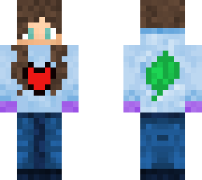 mint's girl couple skin