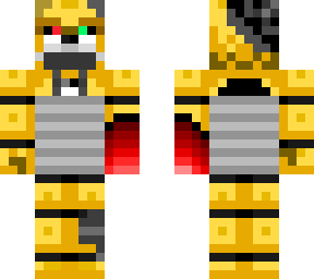 my oc but corrupted (stylized)