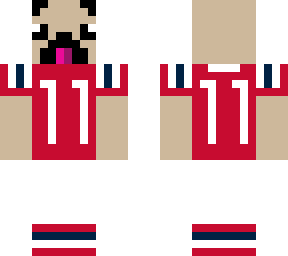 patriots red alternant pug