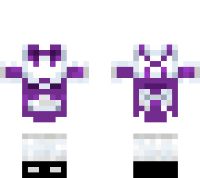 purple maide outfit