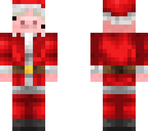 santa claus pig