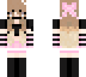 black and pink