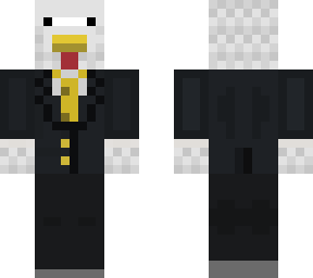 chicken in a suit